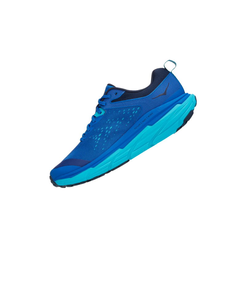 Hoka challenger ATR 6 bleu et turquoise
