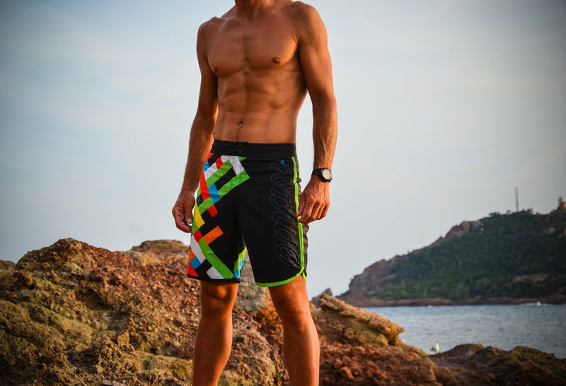 Boardshort Squares Vintage