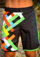 Boardshort Squares Vintage