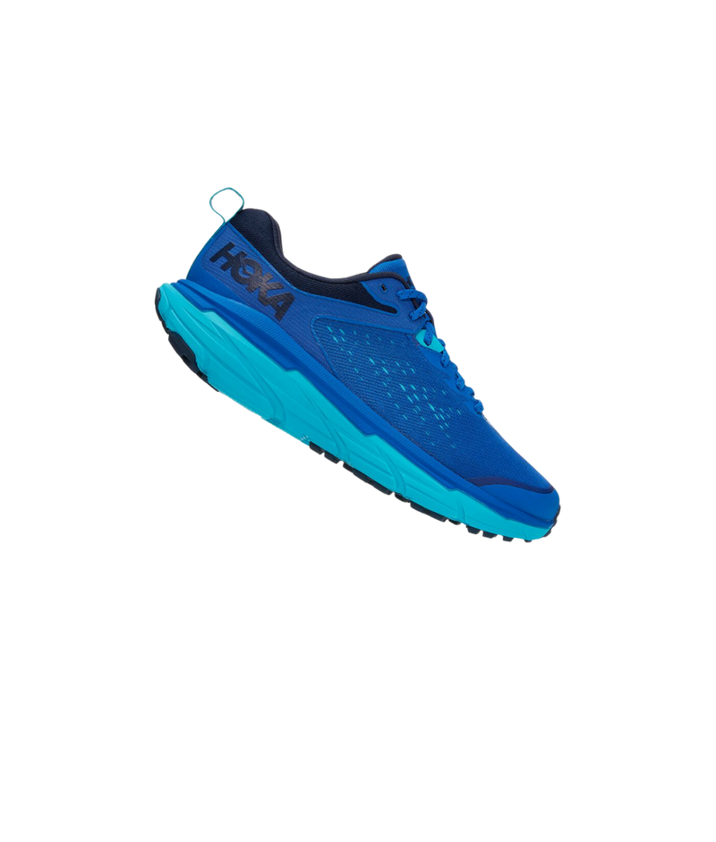 Hoka challenger ATR 6 bleu et turquoise