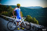 Maillot MC AT0MiC Bleu/Blanc