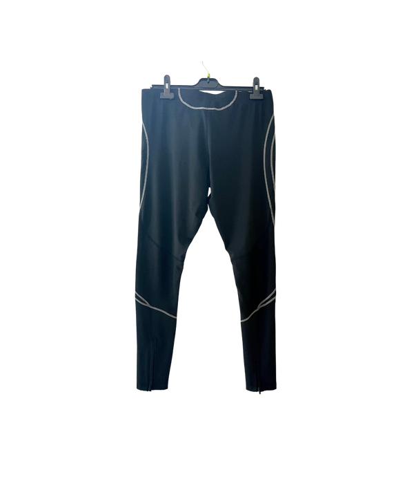 Pantalon running noir serrant