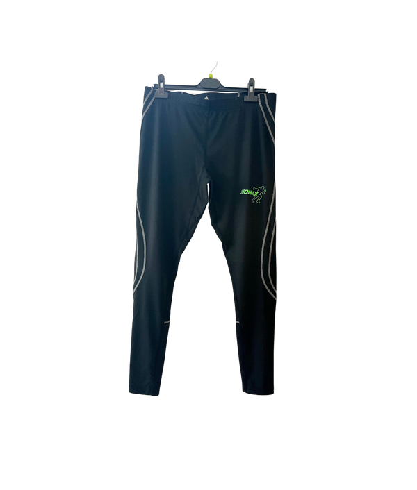 Pantalon running noir serrant