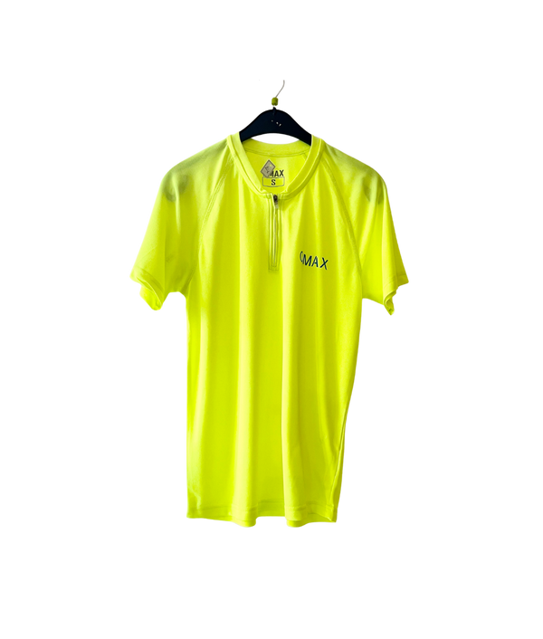 Tee-shirt technique fluo 1/4 zip