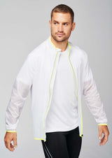 Veste de pluie longues manches blanche