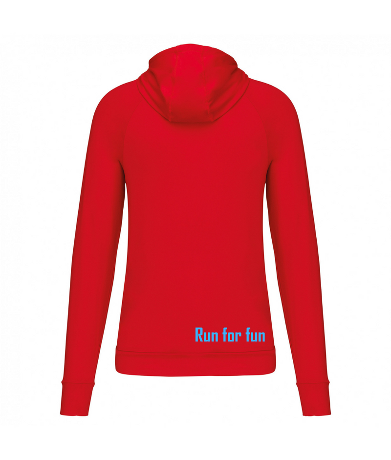 Sweet à capuche run for fun