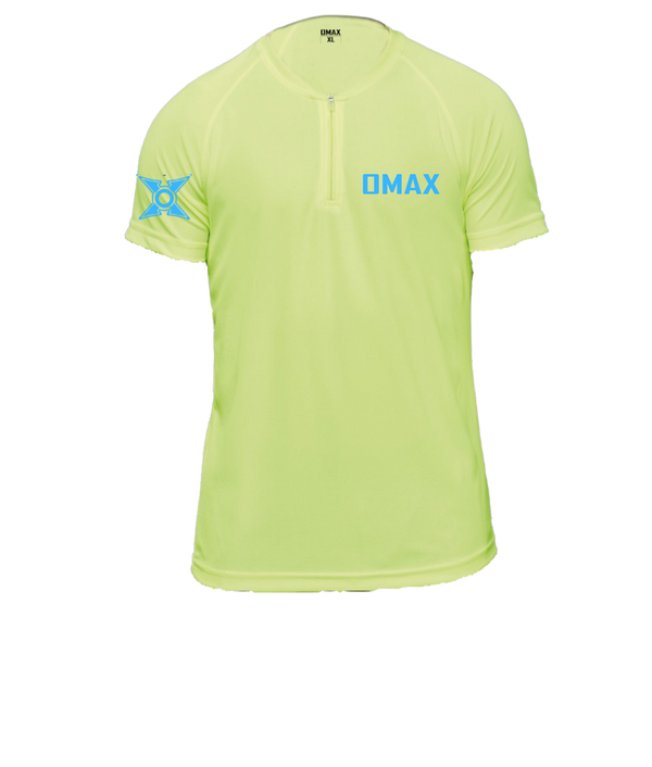 Tee-shirt technique fluo 1/4 zip