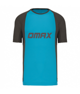 Tee-shirt technique bicolore manche courte