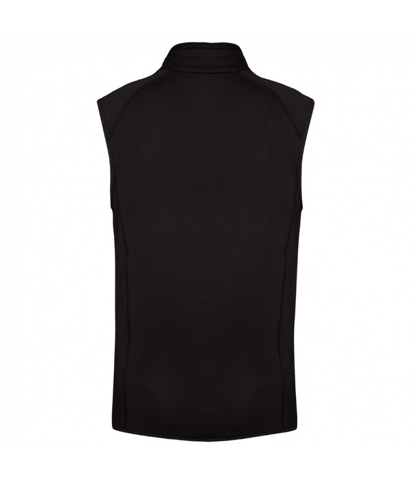 Veste de sport déperlante bi-matière sans manches