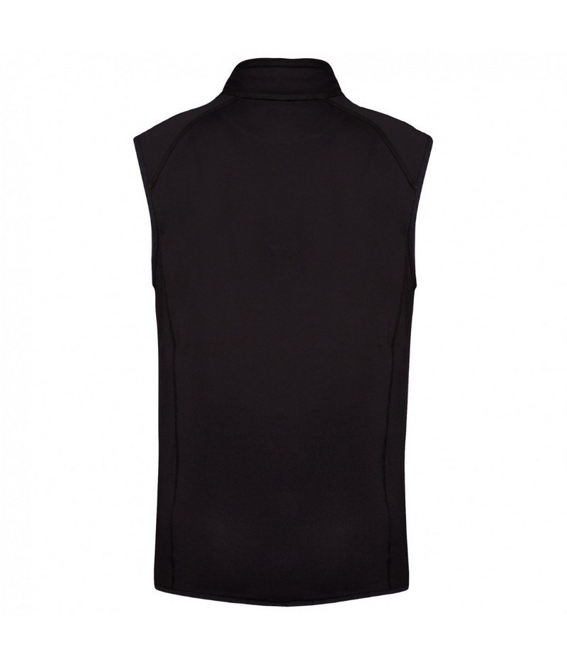 Veste de sport déperlante bi-matière sans manches